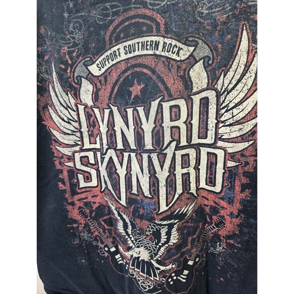 Vintage Lynyrd Skynyrd Tour Shirt 2015, Mens Size Large, Black - Picture 2 of 7